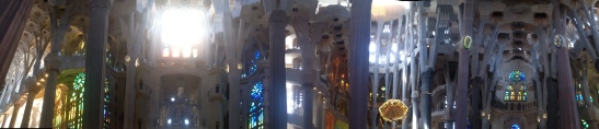 The amazing architecture on the inside 